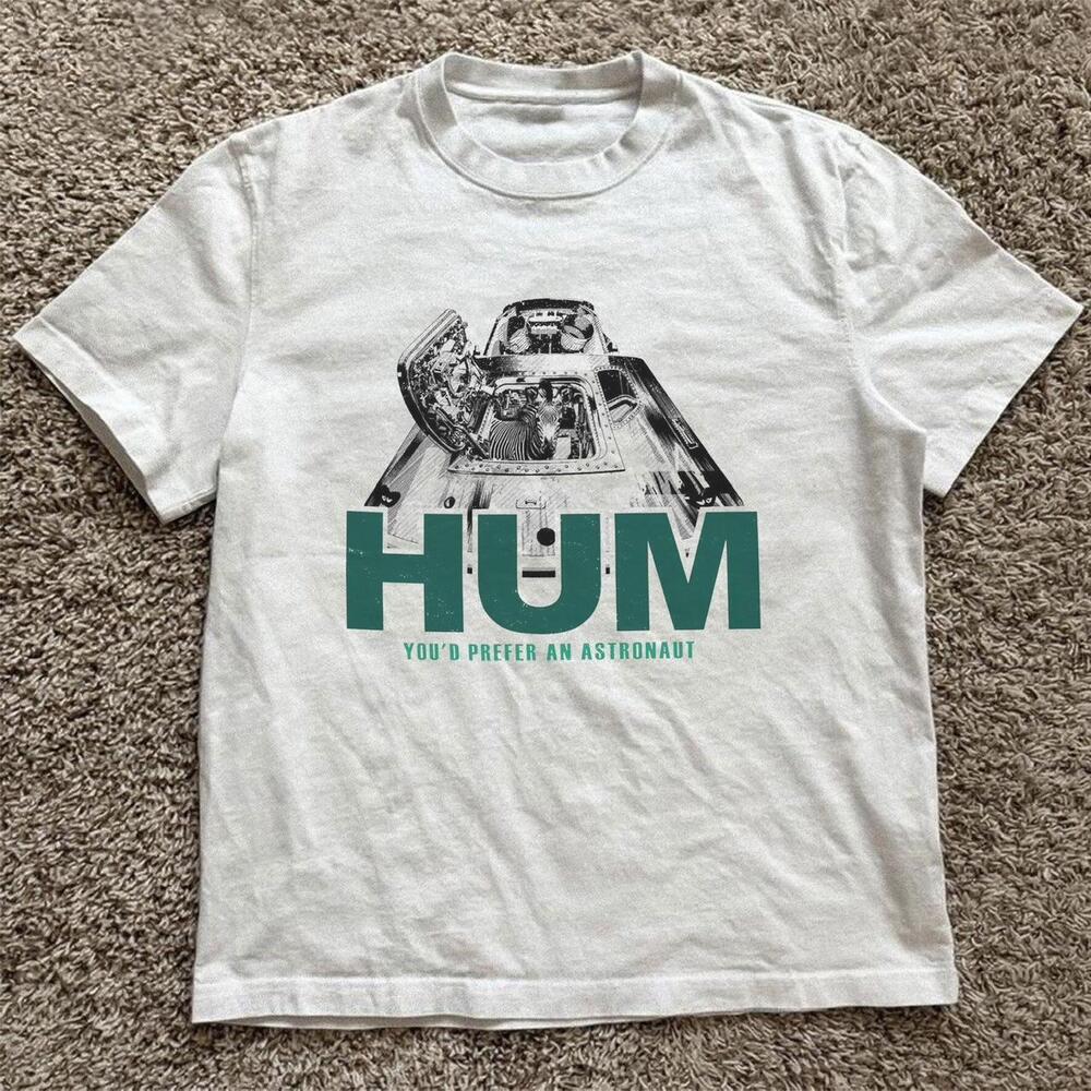 White Hum Band Tee 1